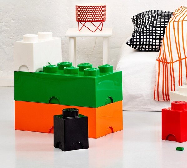 Oranžový úložný box LEGO®