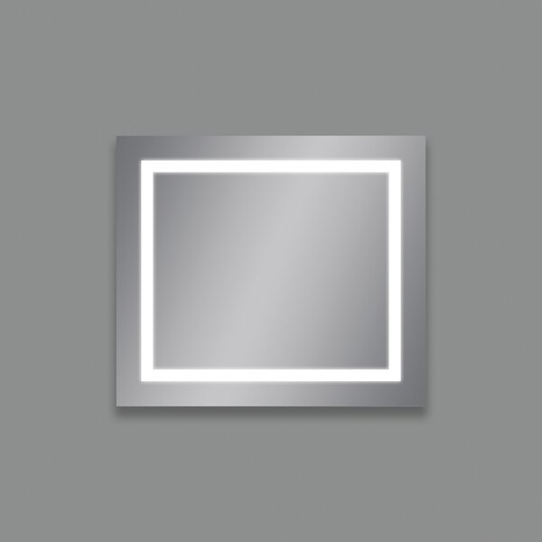 ACB Iluminacion Nástěnné LED zrcadlo MUL, š. 80 cm, 43W, CRI90, IP44