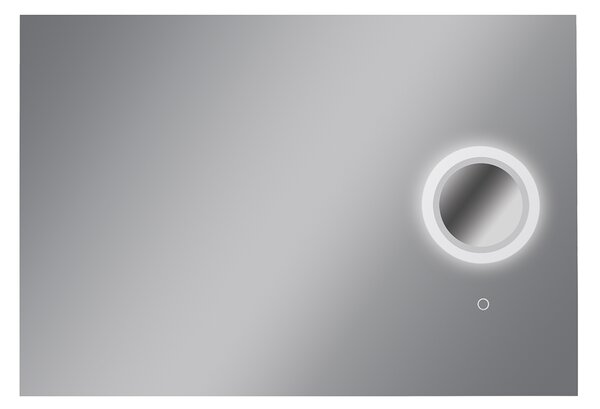 ACB Iluminacion Nástěnné LED zrcadlo OLTER, š. 110 cm, 61W + 14W, CRI90, IP44, 5x zvětšovací