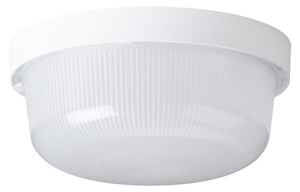 OSMONT ELE50120 ELEKTRA 3 stropní/nástěnné průmyslové plastové svítidlo bílá IP54 3000 K 8W LED