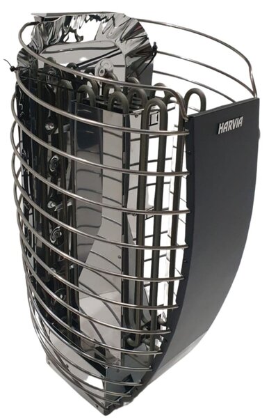 Harvia saunová kamna elektrická Spirit SP60E 6,0 kW černá black