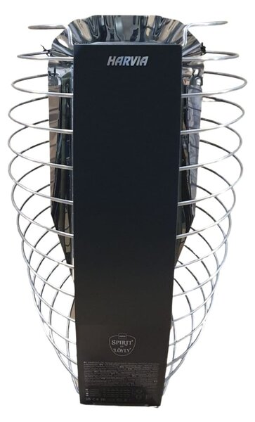 Harvia saunová kamna elektrická Spirit SP60E 6,0 kW černá black