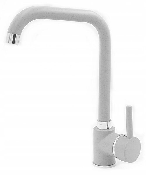 Plastový dřez Vigo s baterii STEEL šedý 50 x 34 x 31cm