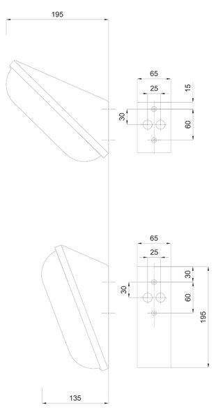 OSMONT ELE57261 ELEKTRA 2 stropní/nástěnné průmyslové plastové svítidlo bílá IP54 3000 K 8W LED