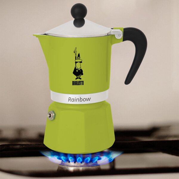 Bialetti Rainbow zelená 6 porcí