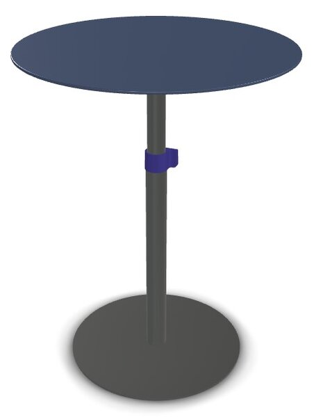 ESPATTIO - Odkládací stolek NOTA kulatý výškově stavitelný
