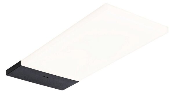 P 92123 LED podskříňkové svítidlo Bredo s čidlem 3ks sada 3000K 3x2,5W 80x190mm 230/12V černá - PAULMANN