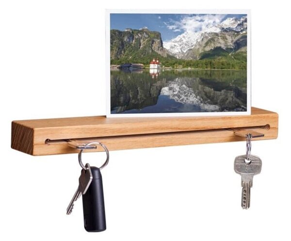 Wook | Dřevěný věšák na klíče Materiál: dub, délka: 25cm, váza: NE