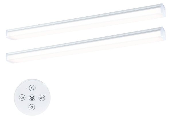 P 92128 LED podskříňkové svítidlo Barreo 2x3,3W 300x22mm 230/24V bílá - PAULMANN