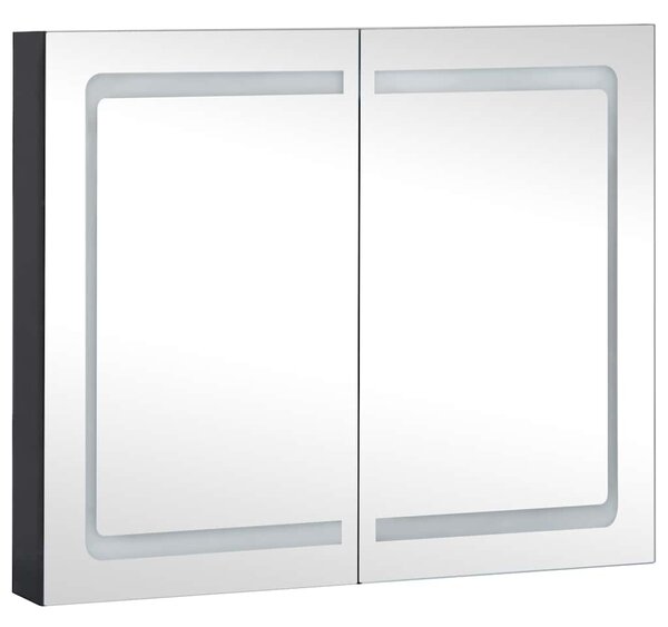 LED koupelnová skříňka se zrcadlem 80 x 12,2 x 68 cm