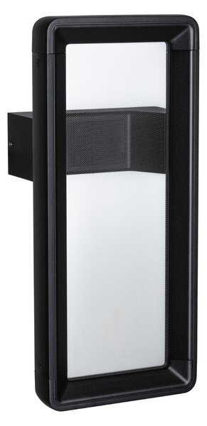 P 93109 LED venkovní nástěnné svítidlo Reana pohybové čidlo HF senzor IP44 176x107mm 3000K 2x3W 230V antracit kov - PAULMANN