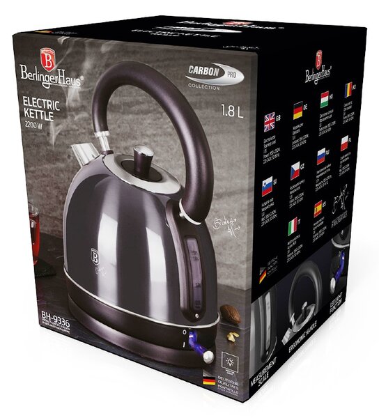 Rychlovarná konvice 1,8 l Metallic Line Carbon Pro Edition