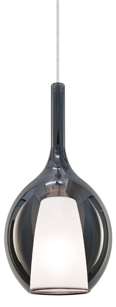 Závěsné svítidlo 2x E27 dymová IP20 Ideal Lux KALIQUE 359984