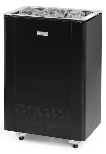 Narvi saunová kamna elektrická Ultra Small 9 kW, Steel