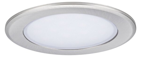 P 93116 LED vestavná nábytková svítidla 3ks sada kruhové 65mm 3x2,5W 230/12V 3000K kov kartáčovaný - PAULMANN