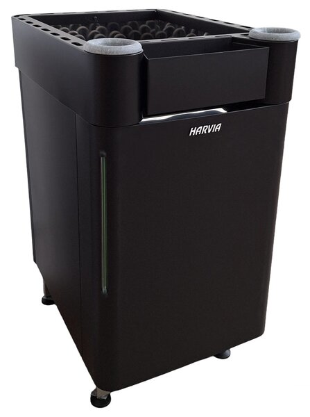Harvia kombinovaná saunová kamna elektrická Senator Combi T9C, black