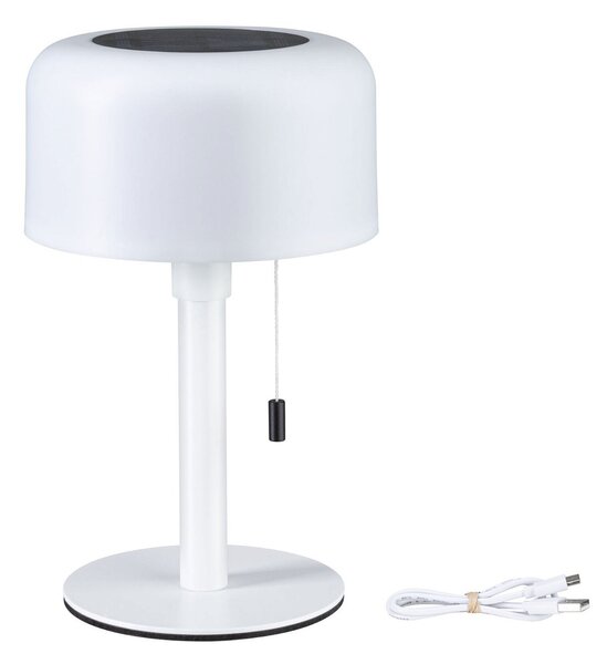 P 94606 Solární nabíjecí bateriové svítidlo Bartja IP44 2700K bílá - PAULMANN