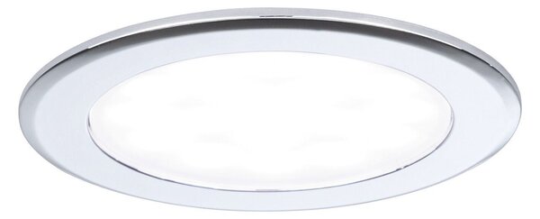 P 93123 LED vestavná nábytková svítidla 3ks sada kruhové 65mm 3x2,5W 230/12V 4000K chrom - PAULMANN