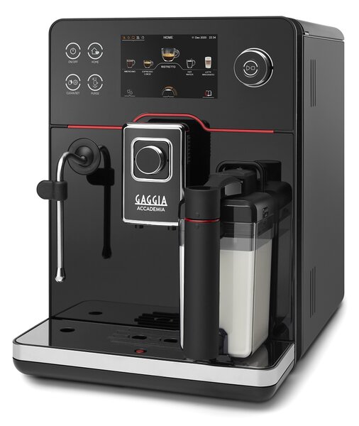 Gaggia New Accademia Black Glass