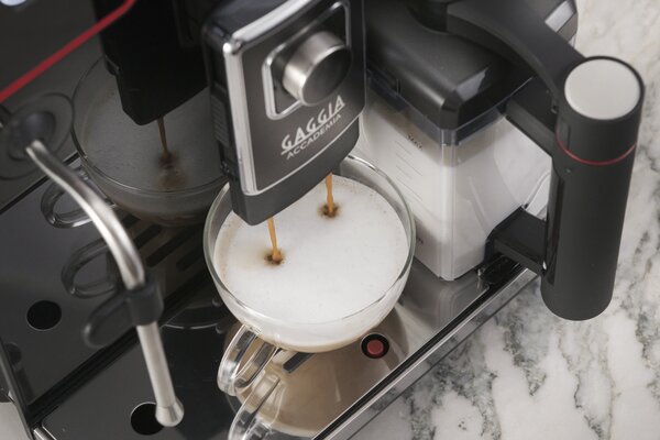 Gaggia New Accademia Black Glass
