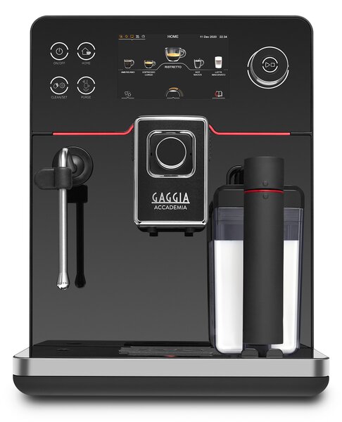 Gaggia New Accademia Black Glass