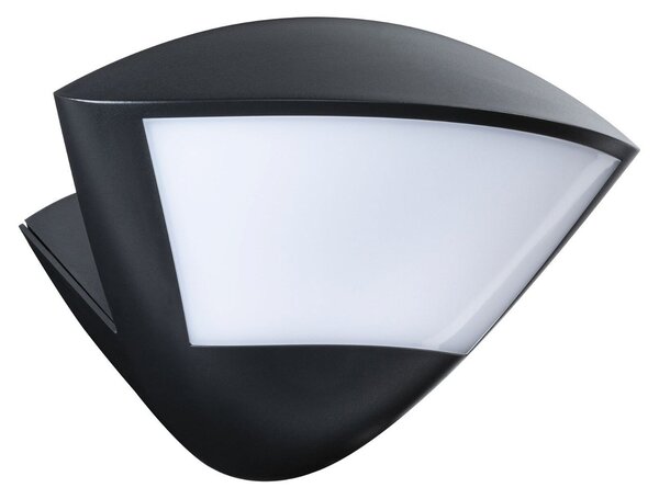 P 94864 LED venkovní nástěnné svítidlo Smart Home Zigbee 3.0 Skyla pohybové čidlo neláká hmyz IP44 226x164mm CCT 10W 230V antracit hliník - PAULMANN