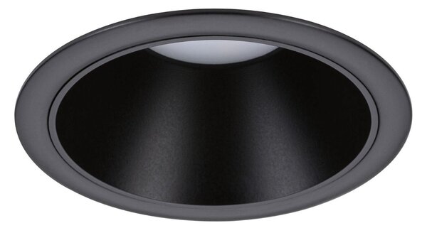 P 94871 LED vestavné svítidlo 3-krokové-stmívatelné Cole Coin IP44 kruhové 88mm Coin 6W 230V 2700K černá - PAULMANN