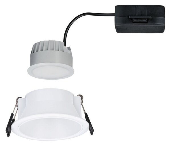 P 94872 LED vestavné svítidlo 3-krokové-stmívatelné Cole Coin IP44 kruhové 88mm Coin 6W 230V 2700K bílá - PAULMANN