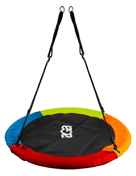 Aga Závěsný houpací kruh 110 cm Čtyřbarevný