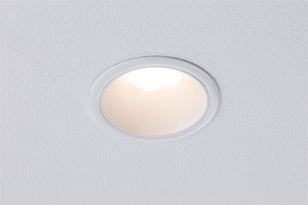 P 94870 LED vestavné svítidlo 3-krokové-stmívatelné Cole Coin základní sada 3ks sada IP44 kruhové 88mm Coin 3x6W 230V 2700K bílá - PAULMANN