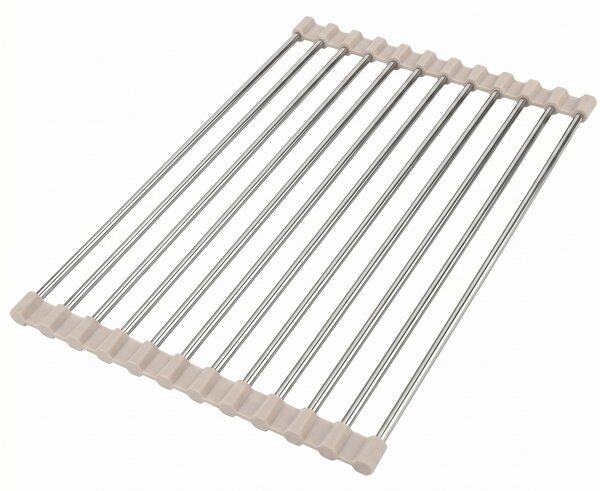Rolovací odkapávač na dřez REA P12298B Beige