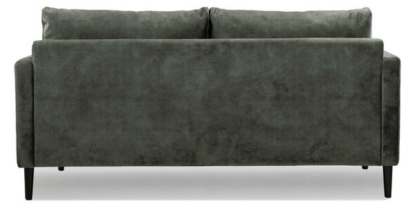 Zelenošedá sametová pohovka 153 cm Adagio - Scandic