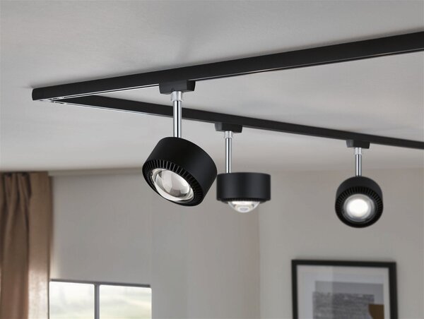 P 96771 URail LED lištový spot Aldan spot 8W CCT 230V černá mat - PAULMANN