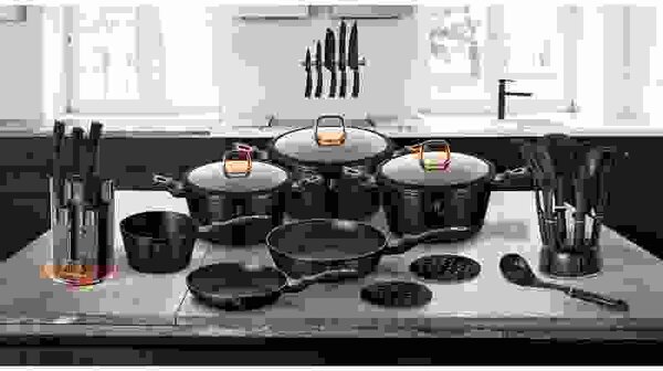Kuchyňské náčiní sada 4 ks Black Rose Collection