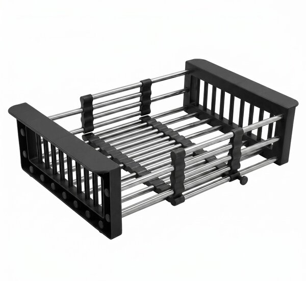 Teleskopický odkapávač na dřez REA P14487 Black