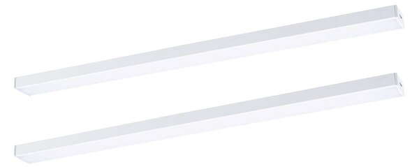 P 98614 LED podskříňkové svítidlo Inline 2x4W rozšiřovací sada 350x26mm 24V bílá mat - PAULMANN