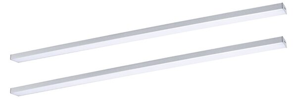 P 98620 LED podskříňkové svítidlo Inline 2x6W rozšiřovací sada 550x26mm 24V matný chrom - PAULMANN