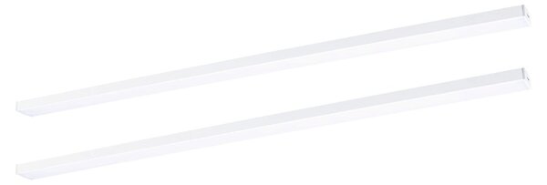 P 98623 LED podskříňkové svítidlo Inline 2x6W rozšiřovací sada 550x26mm 24V bílá mat - PAULMANN