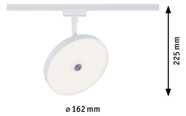 P 96788 URail LED lištový spot Hildor 15W 3000K stmívatelné 230V bílá - PAULMANN
