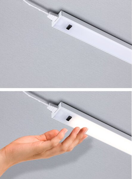 P 98624 LED podskříňkové svítidlo Inline 2ks startovací sada 2x4W 350x26mm 24V bílá mat - PAULMANN