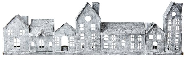Intuition Kovová lucerna FENIX – městečko Grey/White 68 cm