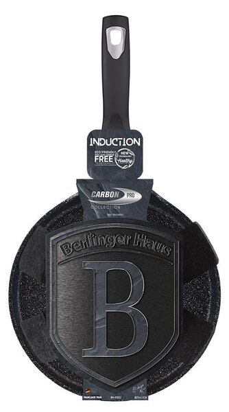 Pánev na palačinky s mramorovým povrchem 25 cm Carbon PRO Line