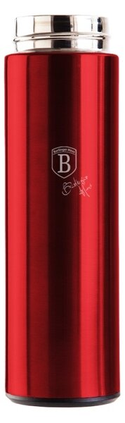 Termoska nerez s LED displejem 450 ml Burgundy Metallic Line
