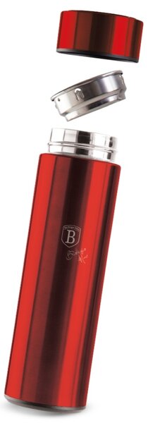 Termoska nerez s LED displejem 450 ml Burgundy Metallic Line