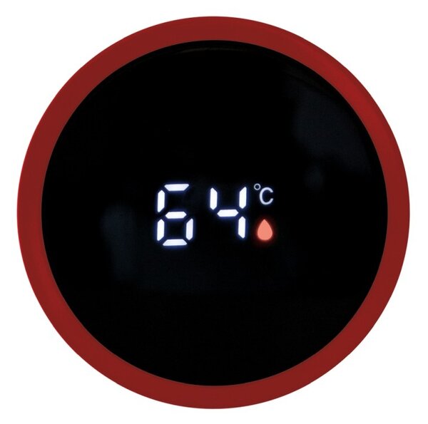 Termoska nerez s LED displejem 450 ml Burgundy Metallic Line