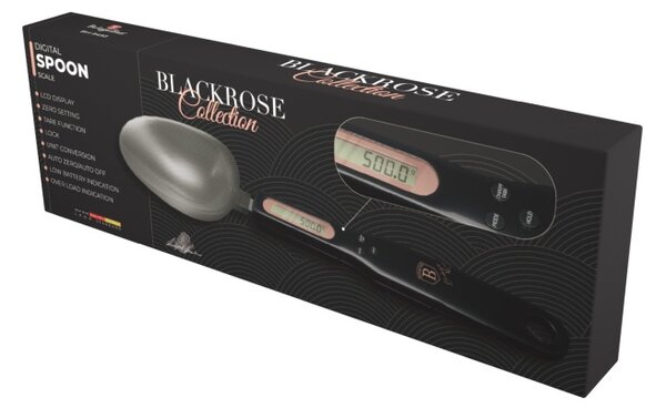 Elektronická vážící lžíce Black Rose Collection