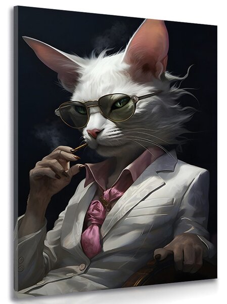 Obraz zvířecí gangster kočka