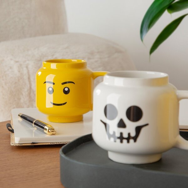 Žlutý keramický dětský hrnek 255 ml Head – LEGO®