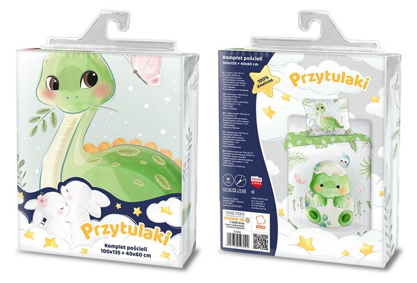 Faro Tekstylia Povlečení do postýlky DINO