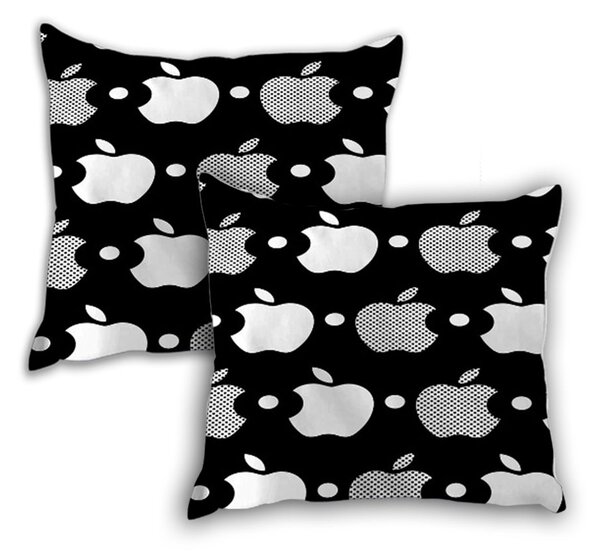 XPOSE® Bavlněný povlak na polštář APPLELOVE 40x40 cm 2ks